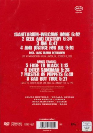 Metallica: At Hammersmith Odeon [DVD]