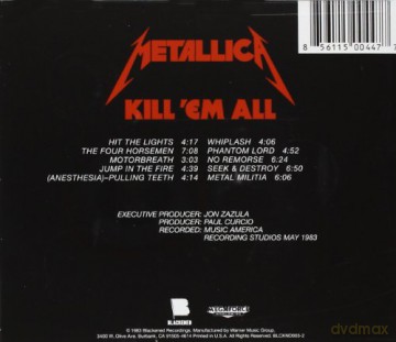 Metallica: Kill Em All [CD]
