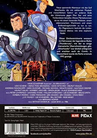 Silverhawks - Die Retter des Universums (Die komplette 65-teilige Kult-Serie) [DVD]