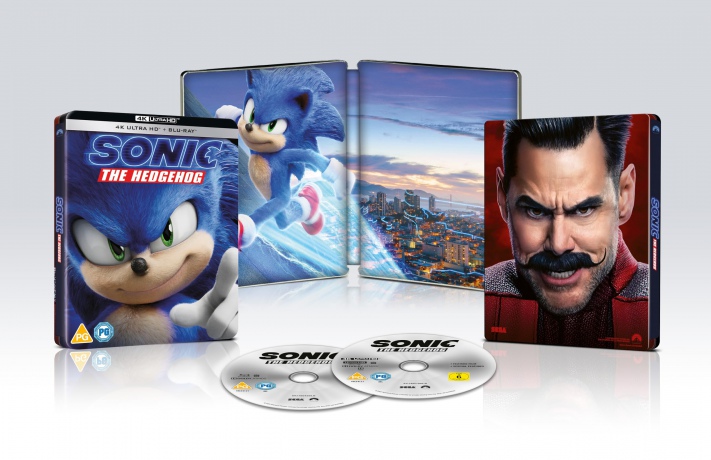 Sonic the Hedgehog (Sonic. Szybki jak błyskawica) (steelbook) [Blu-Ray 4K]+[Blu-Ray]
