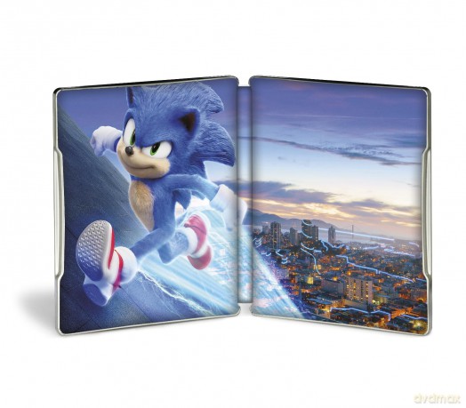 Sonic the Hedgehog (Sonic. Szybki jak błyskawica) (steelbook) [Blu-Ray 4K]+[Blu-Ray]