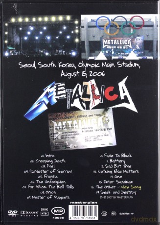 Metallica: Korea 2006 [DVD]