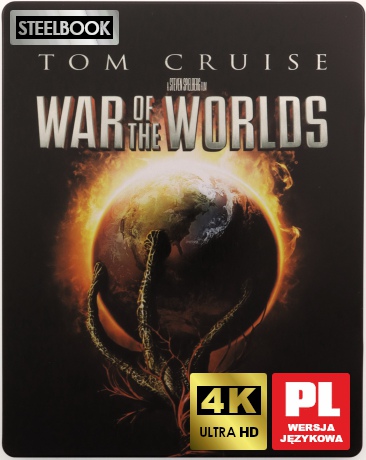 Wojna Światów (War of The Worlds) (steelbook) [Blu-Ray 4K]+[Blu-Ray]