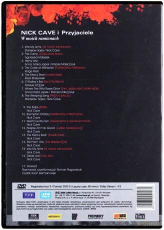 Nick Cave I Przyjaciele-W Moich Ramionach [DVD]
