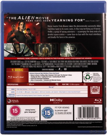 Alien: Romulus (Obcy: Romulus) [Blu-Ray]