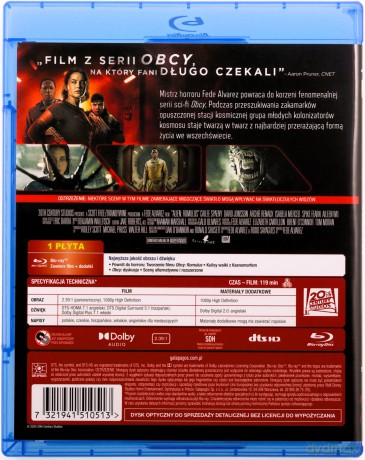 Obcy: Romulus [Blu-Ray]