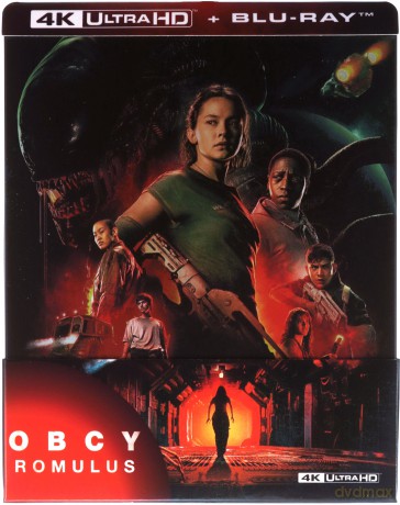 Obcy: Romulus (steelbook) [Blu-Ray 4K]+[Blu-Ray]