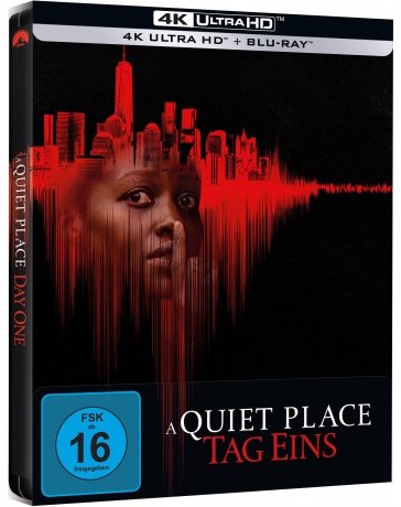 A Quiet Place: Day One (Ciche miejsce: Dzień pierwszy) (steelbook) [Blu-Ray 4K]+[Blu-Ray ]