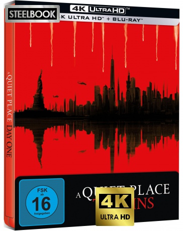A Quiet Place: Day One (Ciche miejsce: Dzień pierwszy) [Blu-Ray 4K]+[Blu-ray]