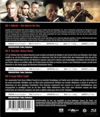 ACTION BLU-RAY BUNDLE NR. 2 (3 BLU-RAYS) [Blu-Ray]