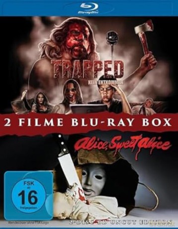 ALICE, SWEET ALICE + TRAPPED - Kein Entkommen - 2 Disc BD Uncut Horror Box [Blu-Ray]