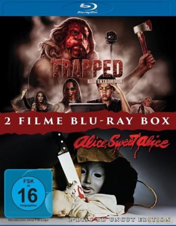ALICE, SWEET ALICE + TRAPPED - Kein Entkommen - 2 Disc BD Uncut Horror Box [Blu-Ray]