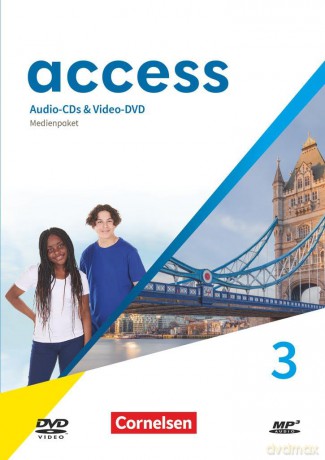 Access - Allgemeine Ausgabe 2022 - Band 3: 7. Schuljahr: Audio-CDs und Video-DVD [DVD]