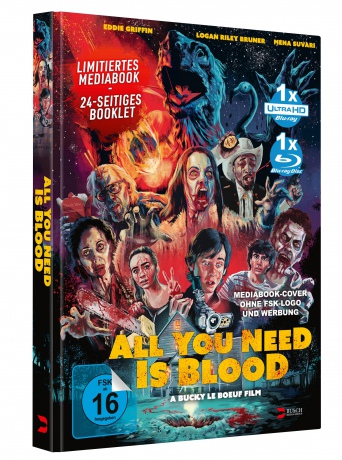 All You Need Is Blood (mediabook) [Blu-Ray 4K]+[Blu-Ray]