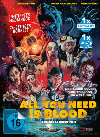 All You Need Is Blood (mediabook) [Blu-Ray 4K]+[Blu-Ray]