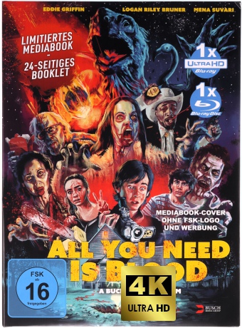 All You Need Is Blood (mediabook) [Blu-Ray 4K]+[Blu-Ray]