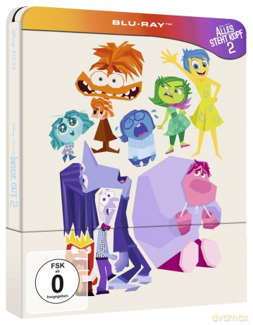 Alles steht Kopf 2 - Steelbook [Blu-Ray]