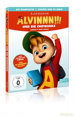 Alvinnn!!! und die Chipmunks: Die komplette 1. Staffel der TV-Serie auf 3 DVDs [DVD]