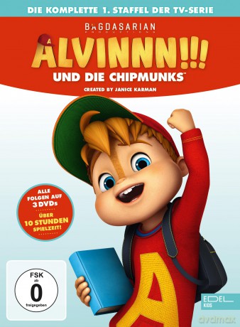 Alvinnn!!! und die Chipmunks: Die komplette 1. Staffel der TV-Serie auf 3 DVDs [DVD]