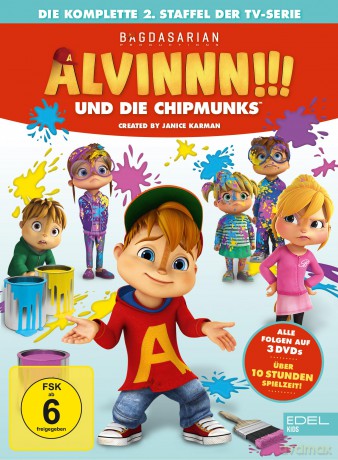 Alvinnn!!! und die Chipmunks: Die komplette 2. Staffel der TV-Serie auf 3 DVDs [DVD]