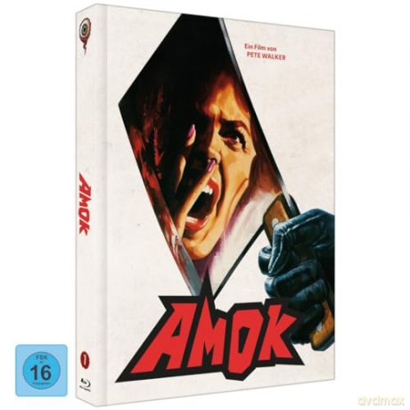 Amok (Schizo) - Pete Walker Collection Nr. 7 - Mediabook - Cover C (Blu-ray + DVD) [Blu-Ray]