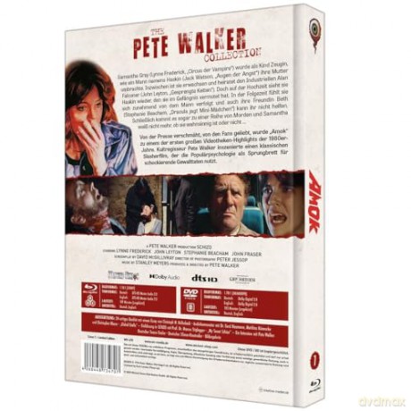 Amok (Schizo) - Pete Walker Collection Nr. 7 - Mediabook - Cover C (Blu-ray + DVD) [Blu-Ray]