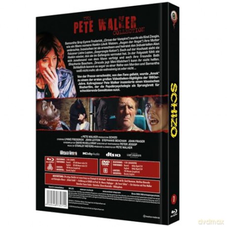 Amok (Schizo) - Pete Walker Collection Nr. 7 - Mediabook - Cover D (Blu-ray + DVD) [Blu-Ray]