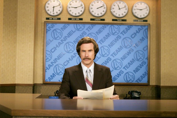 Anchorman The Legend of Ron Burgundy (Legenda telewizji)  [Blu-Ray 4K]+[Blu-Ray]