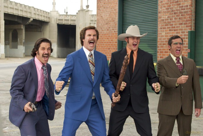 Anchorman The Legend of Ron Burgundy (Legenda telewizji)  [Blu-Ray 4K]+[Blu-Ray]