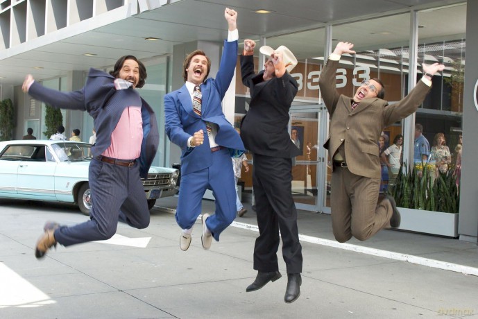 Anchorman The Legend of Ron Burgundy (Legenda telewizji)  [Blu-Ray 4K]+[Blu-Ray]