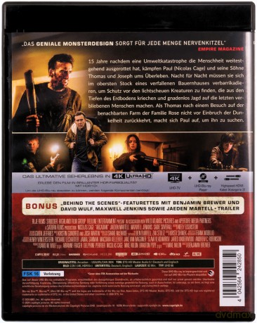 Arcadian (Tuż po zmroku) [Blu-Ray 4K]