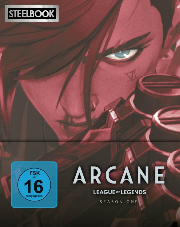 Arcane League of Legends - Staffel 1 limitiertes Steelbook [Blu-Ray]