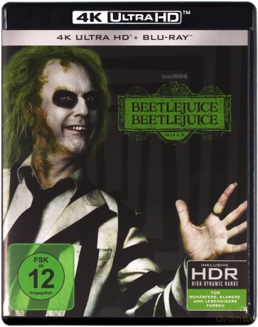 Beetlejuice Beetlejuice [Blu-Ray 4K]+[Blu-Ray]