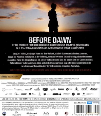 Before Dawn [Blu-Ray]
