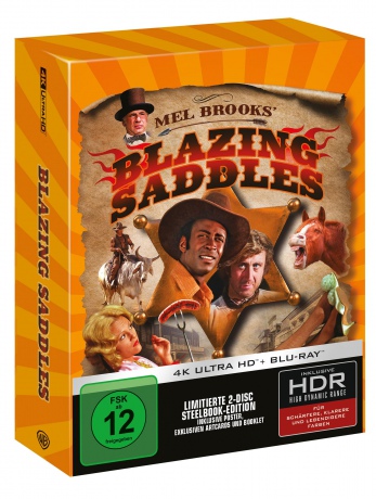 Blazing Saddles (Płonące siodła) [Blu-Ray 4K]+[Blu-Ray]