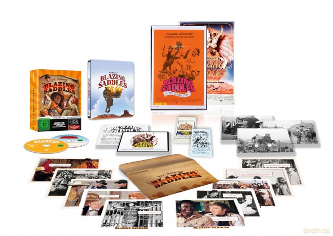 Blazing Saddles (Płonące siodła) [Blu-Ray 4K]+[Blu-Ray]