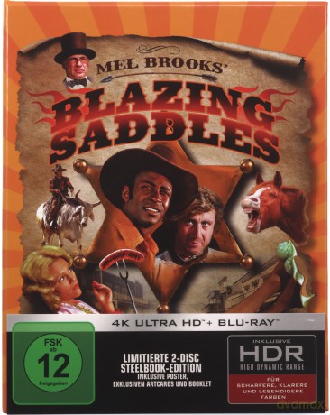 Blazing Saddles (Płonące siodła) [Blu-Ray 4K]+[Blu-Ray]