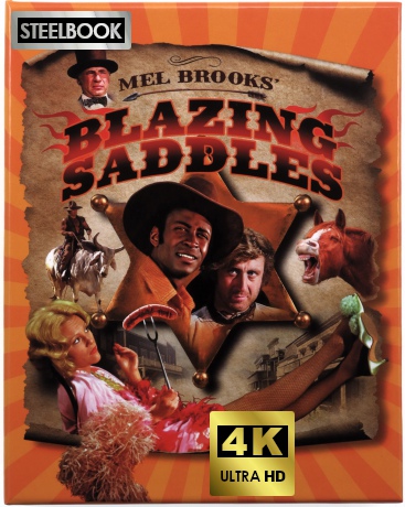 Blazing Saddles (Płonące siodła) [Blu-Ray 4K]+[Blu-Ray]
