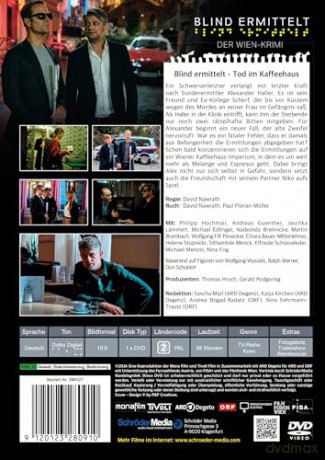 Blind ermittelt: Tod im Kaffeehaus (Folge 10) [DVD]