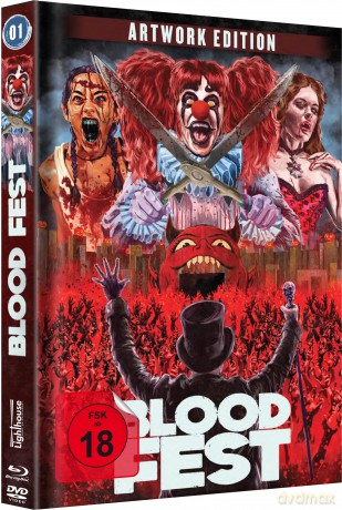 Blood Fest Ltd. Mediabook Artwork Edition Nr. 1 (BD+DVD) [Blu-Ray]