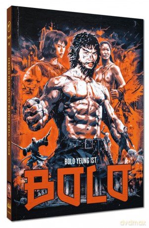 Bolo - Vier Fäuste im wilden Osten - Mediabook - Cover C - Limitiert auf 200 Stück (Blu-ray + DVD) [Blu-Ray]