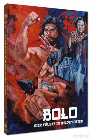 Bolo - Vier Fäuste im wilden Osten - Mediabook wattiert - Cover A - Limitiert auf 150 Stück (Blu-ray + DVD) [Blu-Ray]