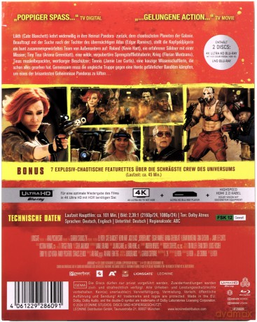 Borderlands (steelbook) [Blu-Ray 4K]+[Blu-Ray]