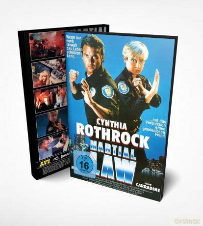CYNTHIA ROTHROCK: Martial Law - Limited Hartbox Edition [Blu-Ray]