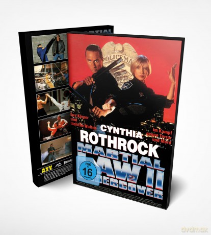 CYNTHIA ROTHROCK: Martial Law 2 - Undercover - Limited Hartbox Edition [Blu-Ray]