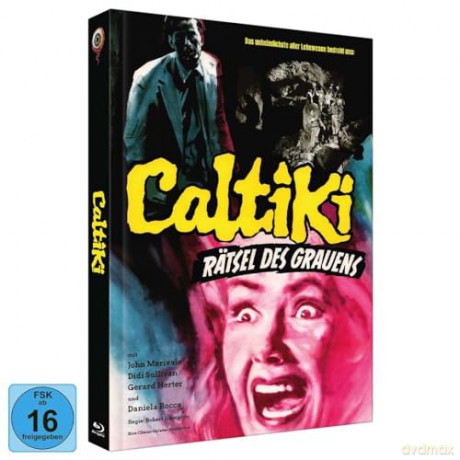 Caltiki - Rätsel des Grauens - Mediabook - Cover A - 2-Disc Limited Collector's Edition Nr. 80 (Blu-ray+DVD) [Blu-Ray]