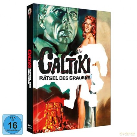 Caltiki - Rätsel des Grauens - Mediabook - Cover C - 2-Disc Limited Collector's Edition Nr. 80 (Blu-ray+DVD) [Blu-Ray]