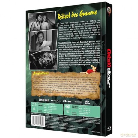 Caltiki - Rätsel des Grauens - Mediabook - Cover C - 2-Disc Limited Collector's Edition Nr. 80 (Blu-ray+DVD) [Blu-Ray]