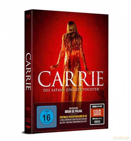 Carrie (mediabook) [Blu-Ray 4K]+[Blu-Ray]