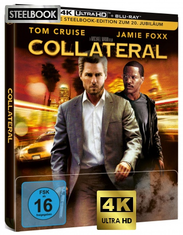 Collateral (Zakładnik) (steelbook) [Blu-Ray 4K]+[Blu-Ray]